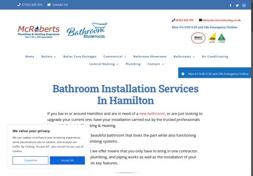 Desktop page screenshot