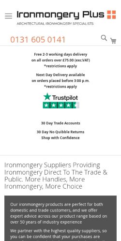 Mobile page screenshot