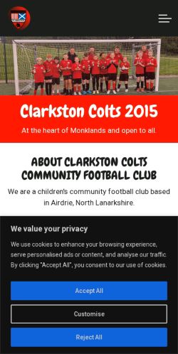 Mobile page screenshot