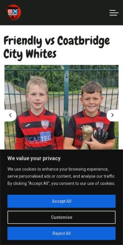 Mobile page screenshot