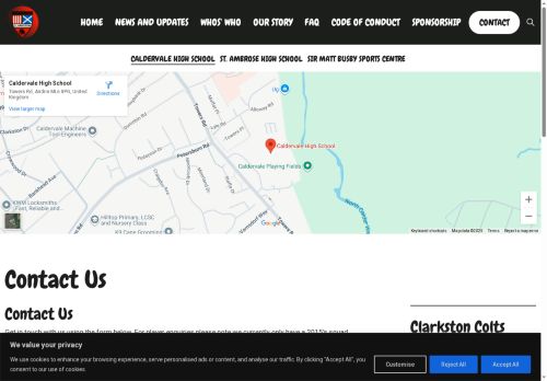 Desktop page screenshot