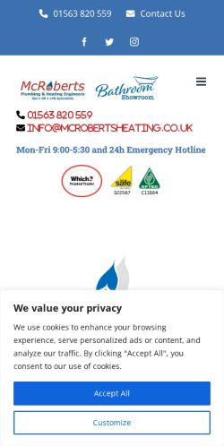 Mobile page screenshot