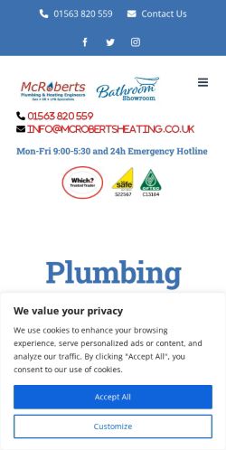 Mobile page screenshot