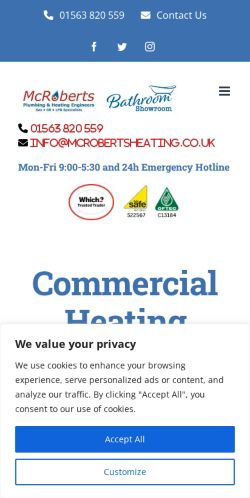 Mobile page screenshot