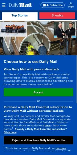 Mobile page screenshot