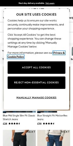 Mobile page screenshot