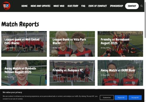 Desktop page screenshot