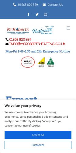 Mobile page screenshot