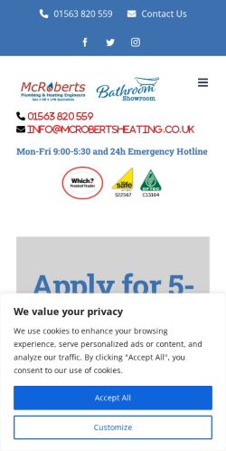 Mobile page screenshot