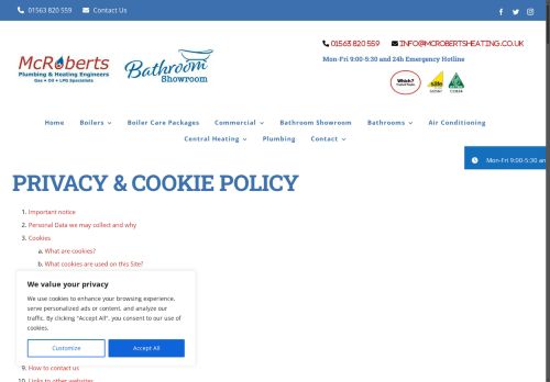 Desktop page screenshot