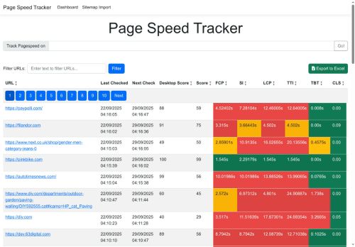 Desktop page screenshot