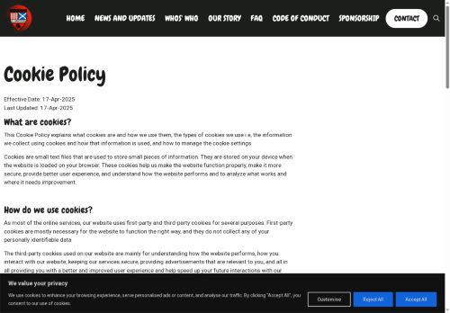 Desktop page screenshot