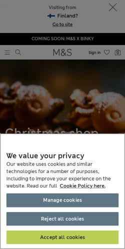 Mobile page screenshot