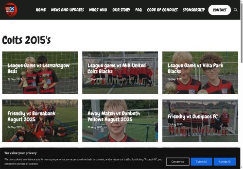 Desktop page screenshot