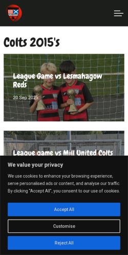 Mobile page screenshot