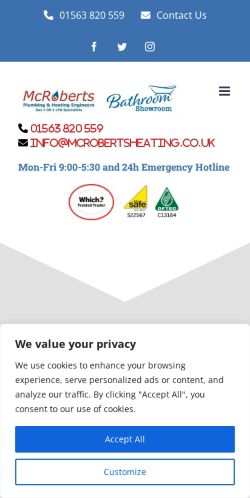 Mobile page screenshot