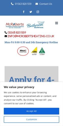 Mobile page screenshot