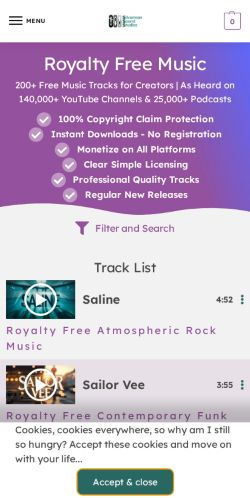 Mobile page screenshot