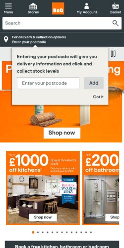 Mobile page screenshot