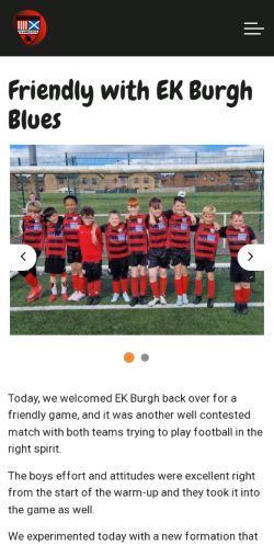 Mobile page screenshot