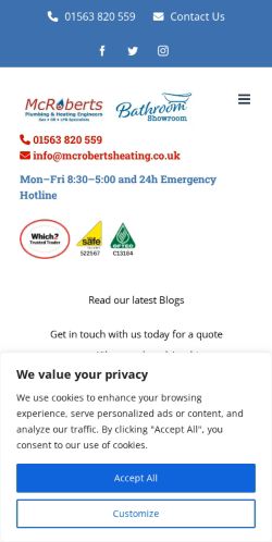 Mobile page screenshot