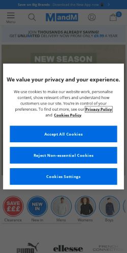 Mobile page screenshot
