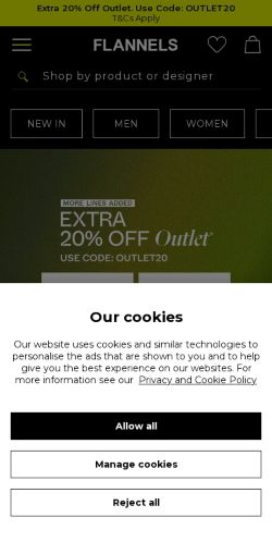 Mobile page screenshot