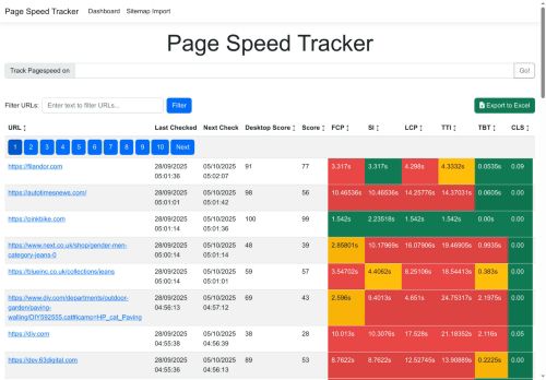 Desktop page screenshot