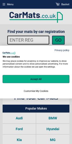 Mobile page screenshot
