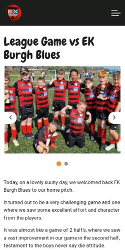 Mobile page screenshot