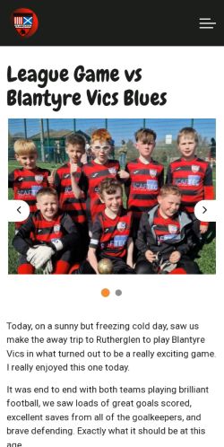 Mobile page screenshot