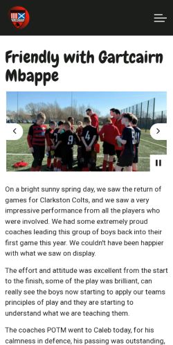 Mobile page screenshot