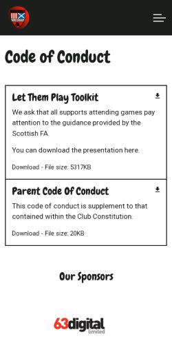Mobile page screenshot