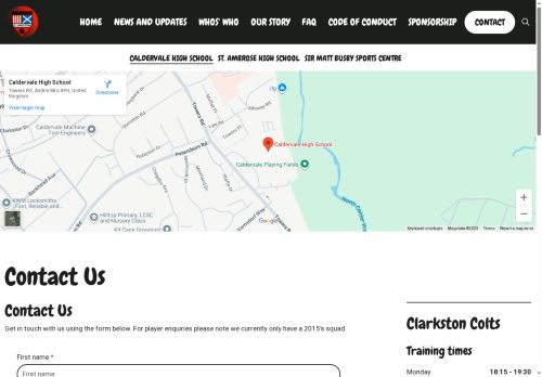 Desktop page screenshot