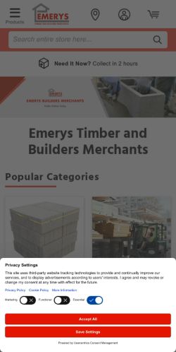 Mobile page screenshot