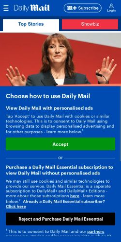 Mobile page screenshot