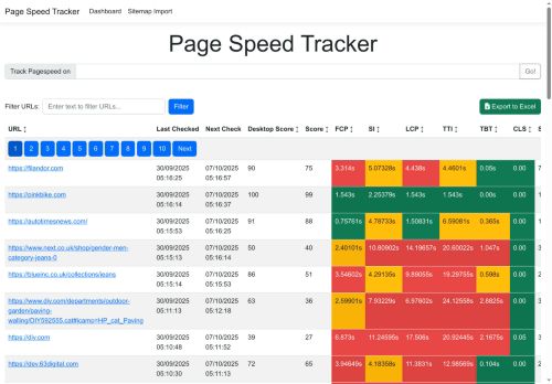 Desktop page screenshot