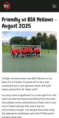 Mobile page screenshot