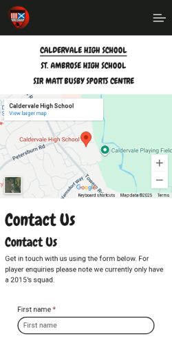 Mobile page screenshot