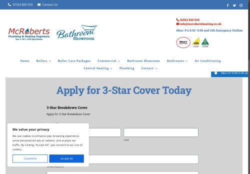 Desktop page screenshot