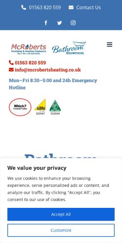 Mobile page screenshot