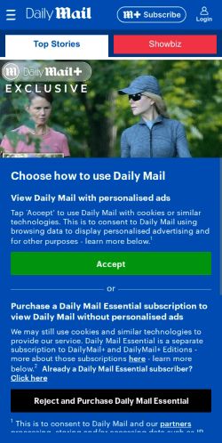 Mobile page screenshot