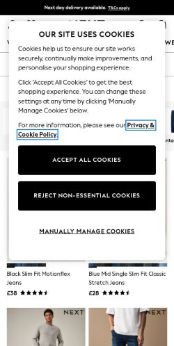 Mobile page screenshot