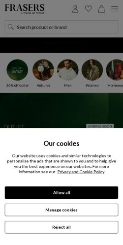 Mobile page screenshot