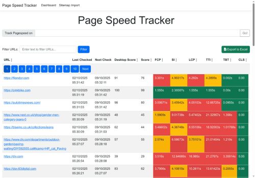 Desktop page screenshot