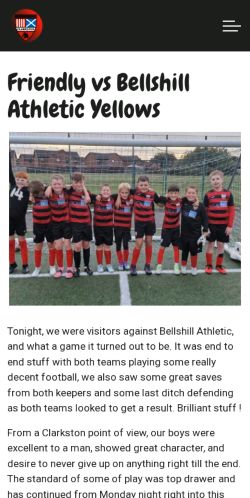 Mobile page screenshot