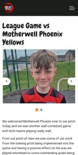 Mobile page screenshot