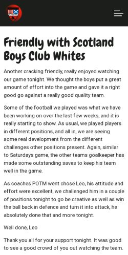 Mobile page screenshot