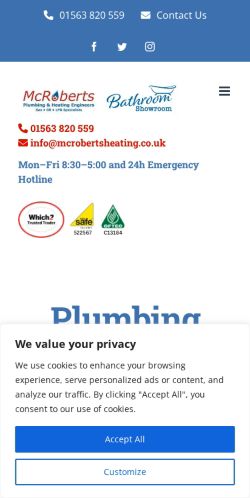 Mobile page screenshot