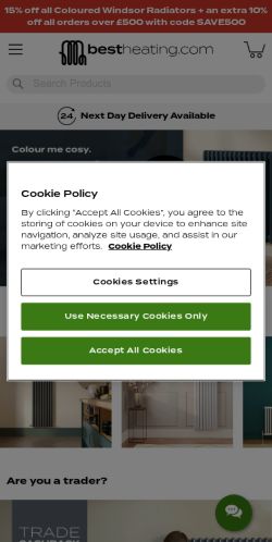 Mobile page screenshot